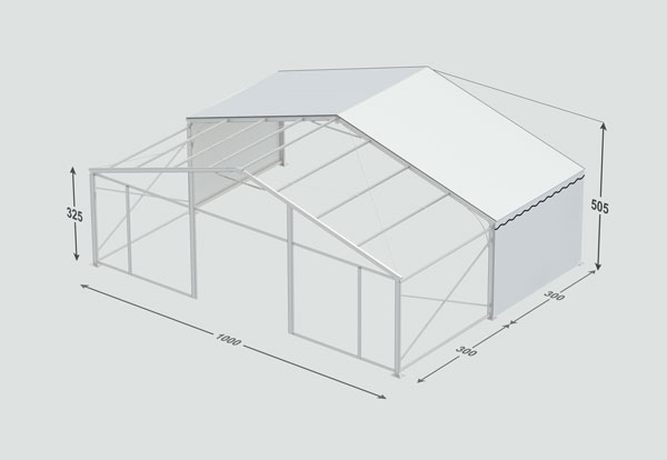 تأجير الخيم المعرضية العملاقة